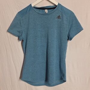 Adidas Heathered Blue Tee